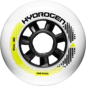 Hydrogen 84MM 85A Wheels (8 Pack) EA, WHITE  - Picture 1 of 2