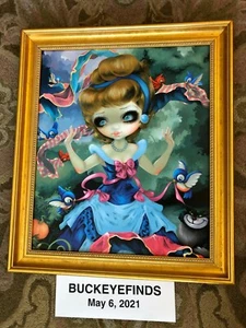 Jasmine Becket-Griffith - "Cinderella's Transformation" Framed Canvas Giclee - Picture 1 of 9