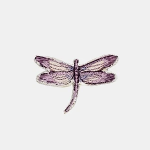 Pink Dragon Fly Sew On Patch - Picture 1 of 2