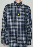 Chaps #9276 NEW Mens Big & Tall Breathable Long Sleeve Performance Flannel Shirt