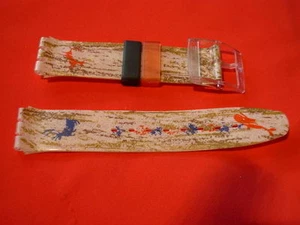 SWATCH CINTURINO Armband Armband x AUTOMATIC ANIAK - SAK123 - 1996 - ORIGINAL Neu - Bild 1 von 1