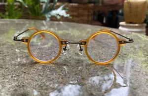 Round Glasses Men Gold Eyeglasses Women Round Titanium cool round eye Glasses - Picture 1 of 12