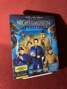 NIGHT AT THE MUSEUM: SECRET OF THE TOMB Blu-Ray + DVD No Digi 2015 W/ Slipcover - Picture 1 of 8