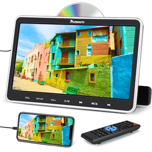 10.1" Car Headrest Active TV Monitor Pillow DVD Player HDMI Screen AV Out/in USB - Picture 1 of 9