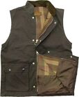 Mens Game Classic Wax Gilet Hiking Hunting Shooting Quilted Bodywarmer S-3XL UK