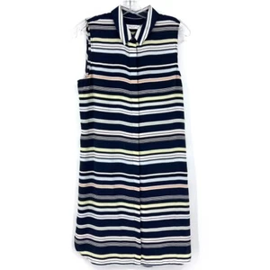 Equipment Kleid Damen Small 100% Seide Femme Janna Shirt Preppy Maritim Strand - Bild 1 von 7