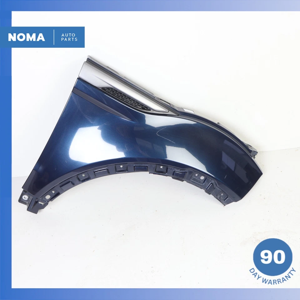 Panel guardabarros delantero derecho 12-19 LR Range Rover Evoque L538 azul OEM Foto 1 de 4