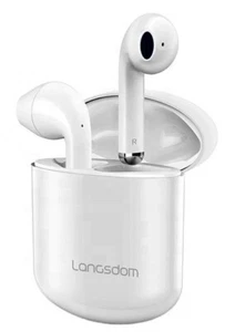 Langsdom T17 Bass HiFi Stereo Touch Control bluetooth 5.0 Headsets Wireless TWS - Picture 1 of 2