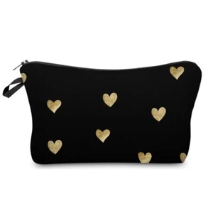 Makeup Case Small Cosmetic Zipper Bag Waterproof For Purse Mini Women Cute Trave - Picture 1 of 9