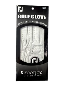 New FootJoy "Slightly Blemished" Cabretta Golf Glove Men's Cadet Large (3 Pack) - Picture 1 of 2