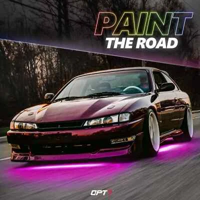 BRAND NEW LED Underglow Bluetooth Enabled Lighting Kit  OPT7 AURA PRO All-Color - Image 1 of 4