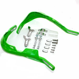 GREEN ALLOY Heavy Duty 22mm Handle Bar Hand Guard PIT PRO Trail Quad Dirt Bike - Bild 1 von 7