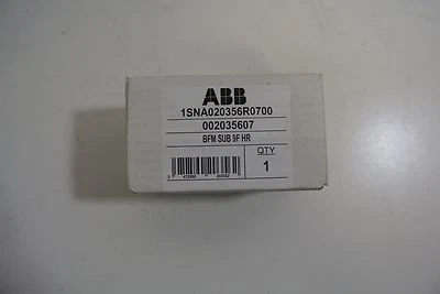 ABB Entrelec Terminal Block Cat: 1SNA020356R0700 Cat: BFM.SUB 9F - Image 1 of 4