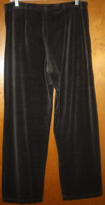 Pantalones de vestir para mujer Crazy Horse negros deportivos tejidos suaves con cintura elástica talla M usados en excelente estado Foto 1 de 4