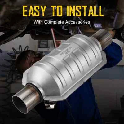 For All Chevrolet Catalytic Converter Quality Best Material Universal Fit - Image 1 of 4