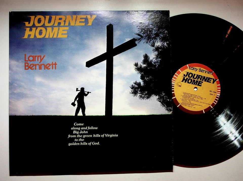 Maineville Ohio Larry Bennett Journey Home Gospel Christian Vinyl LP Record VG+ Foto 1 de 4