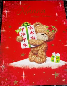Biglietto di Natale Nanna. (N3) - Foto 1 di 3