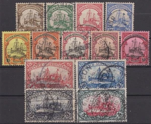 == Dt. Kolonie DEUTSCH-SÜDWESTAFRIKA Mi. 11-23 gest., Kat. 360€ == - Picture 1 of 1