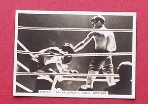 1936 Ardath Photocards Z Series Boxing #177 Lynch vs. Small Montana EX/MT *d2 - Picture 1 of 2