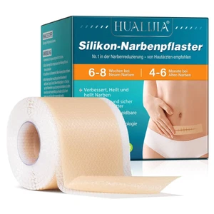 Silikon-Narbenpflaster 1.6"x75" Scar Tape OP Keloid Akne C-Sektion wasserfest - Bild 1 von 7