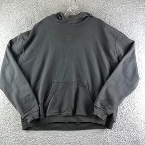 Squidhaus Hoodie Herren mittelgrau Oversized Bio Baumwolle Sweatshirt schwer - Bild 1 von 8