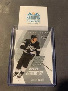 2025-26 ARTIFACTS NHL Remnants #NR-24 - Quinton Byfield - Picture 1 of 2