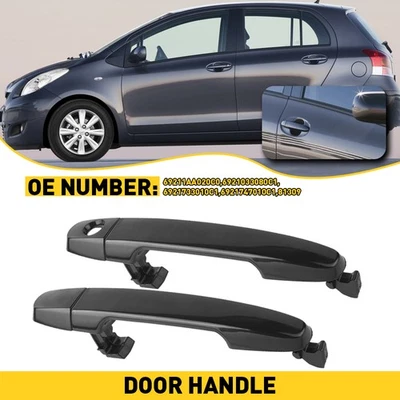 Manija exterior de la puerta delantera X2 para Toyota Camry 2002-2006 Toyota Yaris 2007-2011 Foto 1 de 4