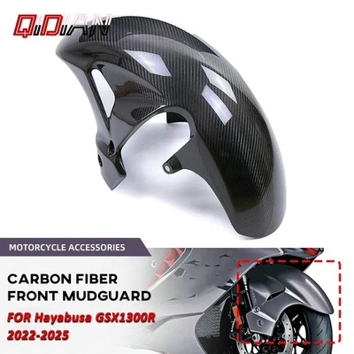 Guardabarros delantero de fibra de carbono para Hayabusa GSX1300R 2022-2025 Foto 1 de 4
