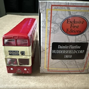 EFE 18010 HUDDERSFIELD CORPORATION DAIMLER FLEETLINE D/D BUS 1:76 SCALE - Picture 1 of 11