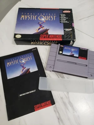 Final Fantasy Mystic Quest Super Nintendo SNES - Image 1 of 4