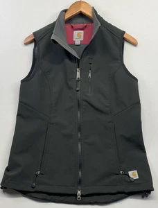 Carhartt Weste Damen Small 4/6 grau Full Zip Outdoor Rugged Flex - Bild 1 von 11