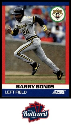 1991 Score 100 Superstars #26 Barry Bonds - Image 1 of 2