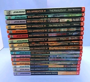 STAR WARS JEDI APPRENTICE LOT OF 16 BOOKS INCLUDES 1 SPECIAL EDITION FIRST PRINT - Picture 1 of 24