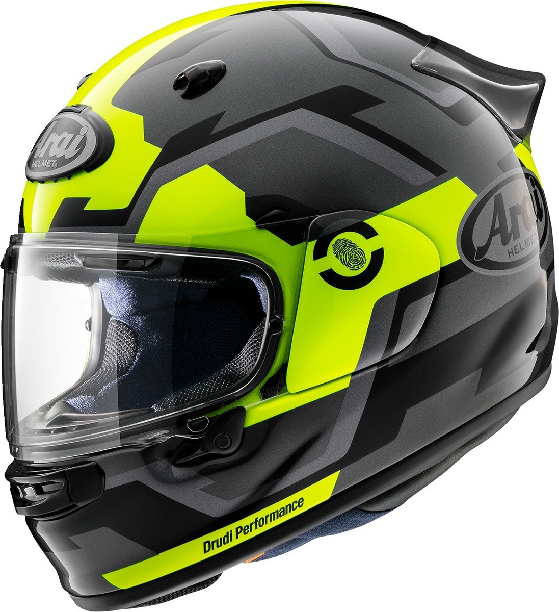 Arai フルフェイスヘルメット ブラック/イエロー 楽天市場】タイラレーシング Arai RX-7X Taira （タイラ