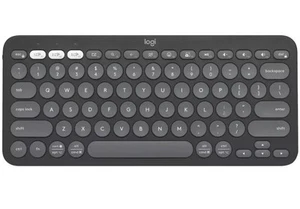 Logitech Pebble Keys 2 K380s Multi Device Portable Keyboard Black - Picture 1 of 1