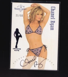 Benchwarmer 2002 Autograph Card Chanel Ryan Archive Auto 21/50 - Picture 1 of 2