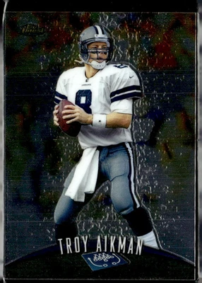 1998 Topps Finest Troy Aikman Non Protector Cowboys Card #220 - Image 1 of 2