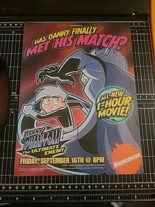 Danny Phantom The Ultimate Enemy Nickelodeon Print Ad 2006 8x11 Promo Wall  - Picture 1 of 1