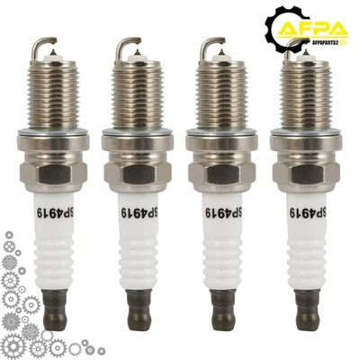 4 piezas bujías para Honda Civic 1988-1991 1,6 L Saab 9-3 1999-2002 2,3 L iridio Foto 1 de 4