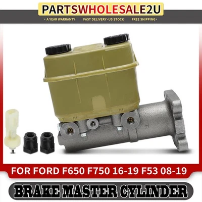 Cilindro maestro de freno para Ford F650 F750 2016-2019 F53 2008-2019 con depósito Foto 1 de 4