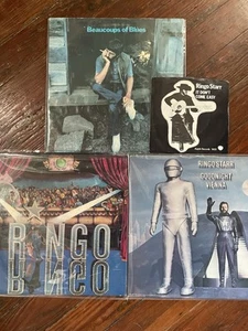 Ringo Starr Vinyl Lot Beaucoup Blues Goodnight Vienna UK It Don't Come Easy 45 - Picture 1 of 17