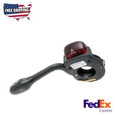 Turn Signal Switch Black Fits 1993-2002 Volkswagen Golf Jetta Passat Cabrio - Image 1 of 4