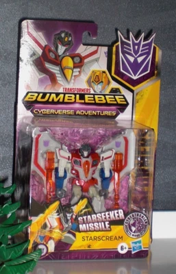 TRANFFORMER  **STARSCREAM** STARSEEKER -- MISSILE CYBERVERSE ADVENTURES - Bild 1 von 2