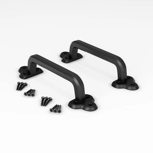 Heavy Duty 9 Antique Barn Door Handle Set of 2 Large Rustic Retro Cast Iron Ha - Picture 1 of 7