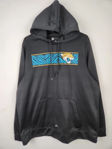 Jacksonville Jaguars Hoodie Sweater XL Men Black NFL Pullover Cover