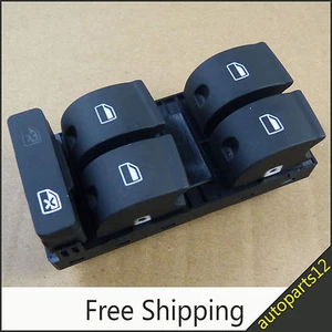 Master Power Window Control Panel Switch Fit Audi A4 B6 B7 Sedan 8ED959851 New - Picture 1 of 6