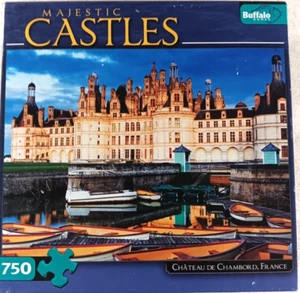 Chateau De Chambord France Majestic Castles 750 Piece Jigsaw Puzzle by Buffalo - Picture 1 of 4