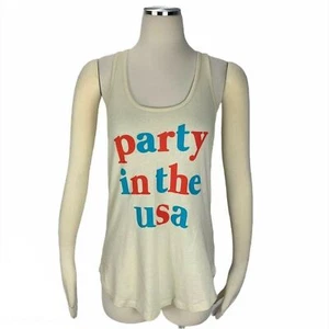 Tipsy Elves Medium Tank Top Party In The USA Racer - Picture 1 of 4
