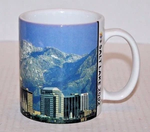 Salt Lake City, Utah 2002 Olympic Games Scenic Coffee Cup Mug FREE Shipping! - Bild 1 von 6