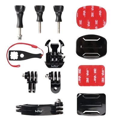 Supports de Casque pour GoPro Fixations de Casque avec Adhésif 3M Accessoires... - Photo 1/4